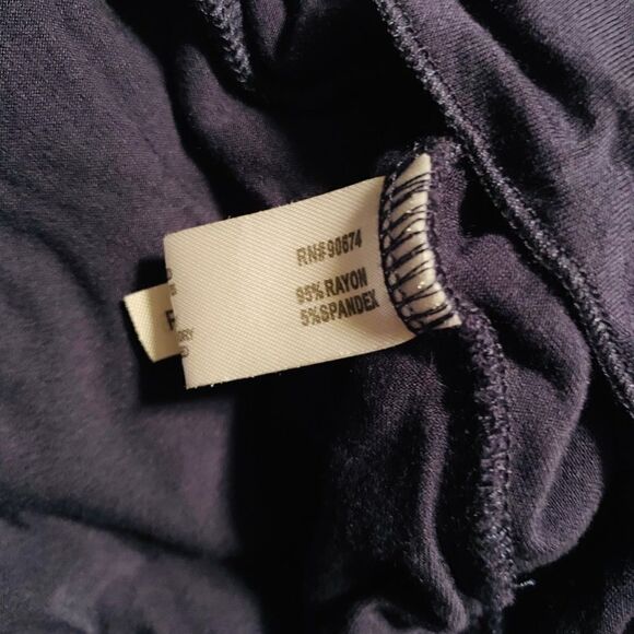 Boston Proper long sleeve Navy Blouse. Size medium - Picture 5 of 8